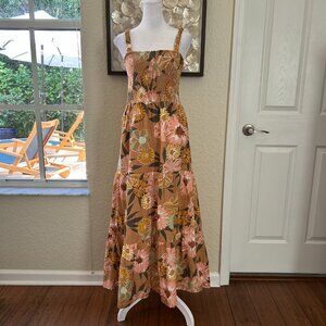 Roxy Tiered Floral Maxi Dress